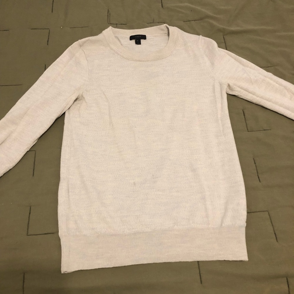 J. Crew quarter sleeve merino wool sweater